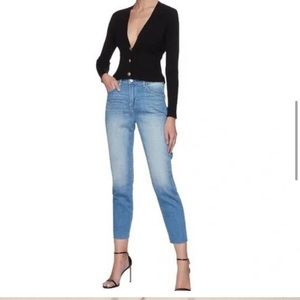 NWT L’Agence El Matador Light Wash Slim Fit Cropped Jeans Size 25 New‎ with tags